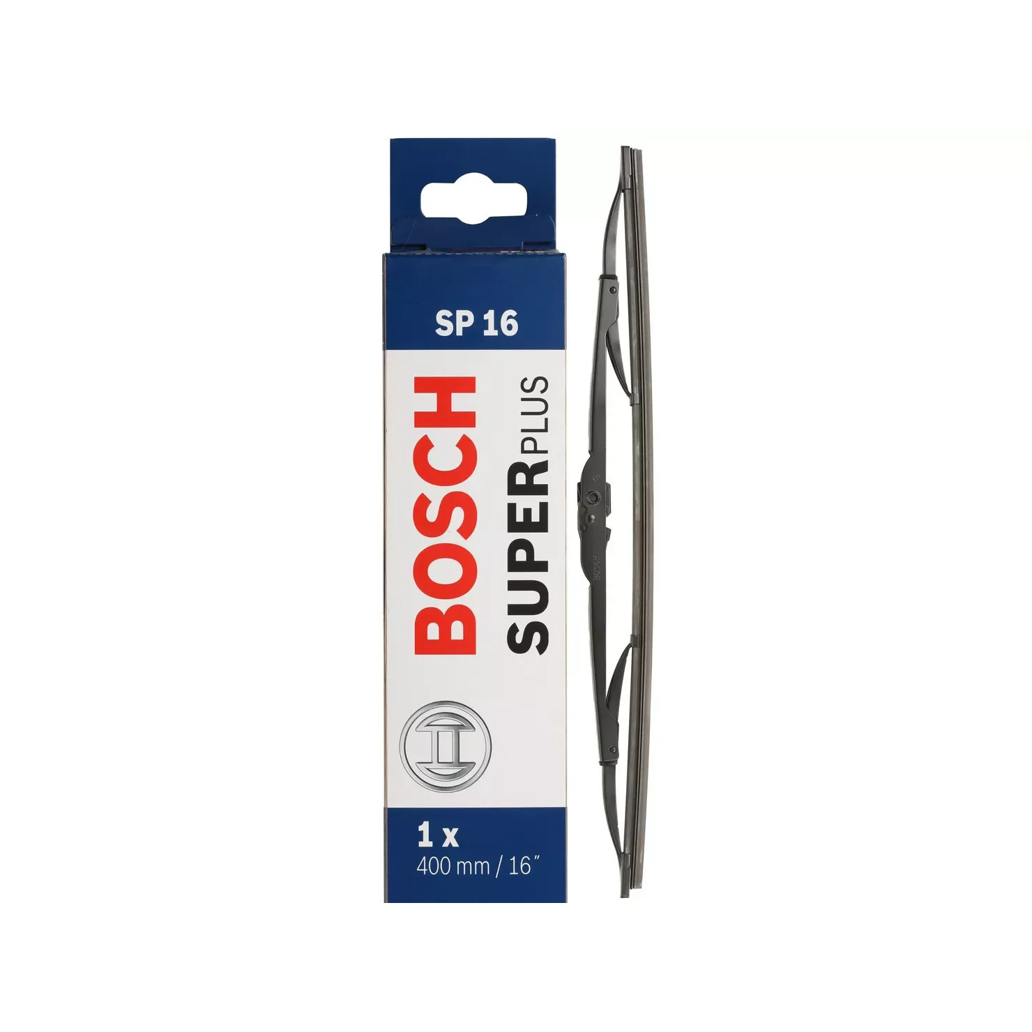 1x BOSCH 16" Super Plus Wiper Blade, SP16