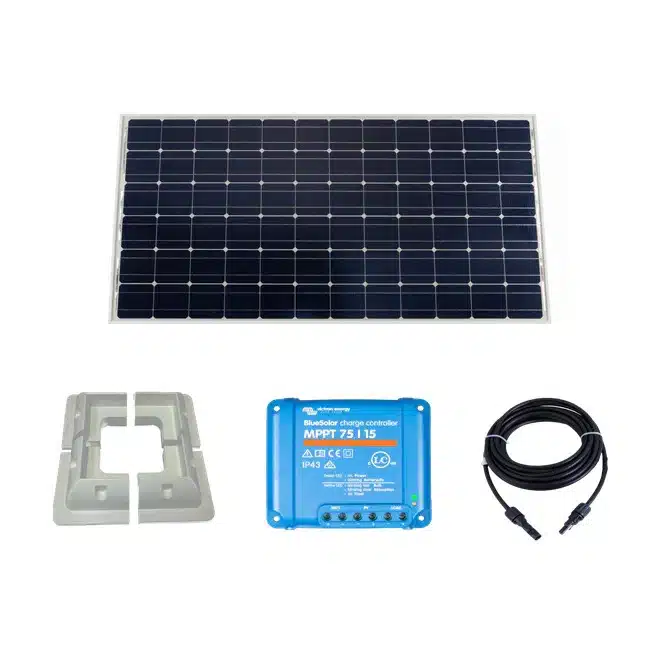 Intellitec, SPK-1501, Mobile Solar Kit with MPPT Controller, Cables and Brackets, 12V 185W Panel